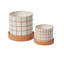 Petite marmite avec soucoupe Gridline-799282949