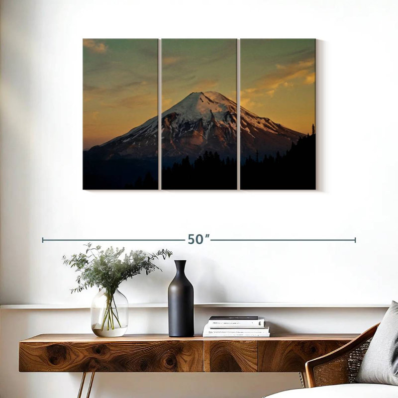 Alvord Dusky Saint Helens Mountain, 24" H x 38" W