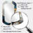 Mcclendon Gold and blue marble Abstract liquid art  - Liquid Ink Cylinder Mirror, Gold Asymmetrical Unique Wall Mirror, Printed Metal Art-1365622325