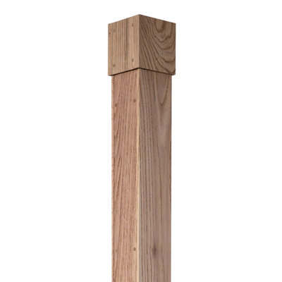 5.625 In. D X 5.6875 In. W X 104 In. L Unfinished Maple Lally Column Wrap