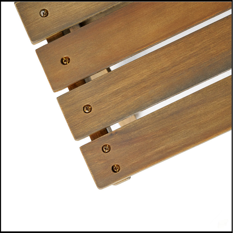 Table d'appoint d'extérieur en bois d'acacia Sedona