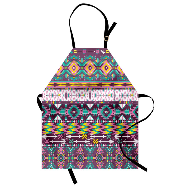 Geometric Bib Apron