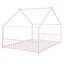 Lit double pleine grandeur en métal, rose-1116325768-1116325770