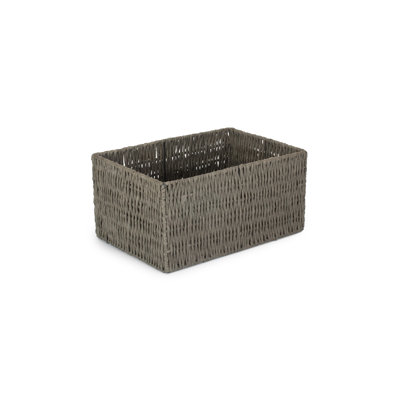 Wicker Paper Rope Storage Basket