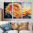 Toile naturelle avec cadre flottant