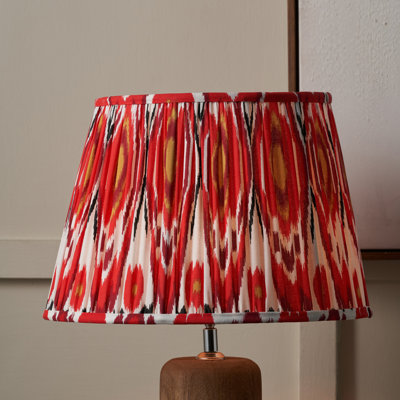 Pleated Cotton Cylinder Shade