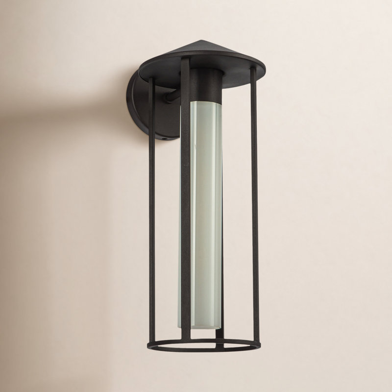 Harpy Aluminium Wall Light, Bronze, 17.63"H x 7.38"W x 8.75"D