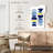 Avery Blue Yellow Modern I-108622038