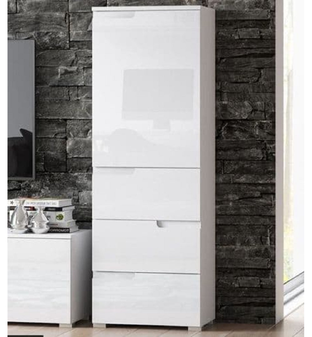 50Cm W x 145Cm H x 35Cm D Linen Cabinet