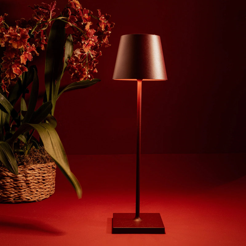 Poldina Pro Table Lamp, Copper Leaf