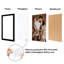 Cadre photo - Ensemble de 5 - Cadre photo avec plexiglas poli pour table et mur-101476088-101476106