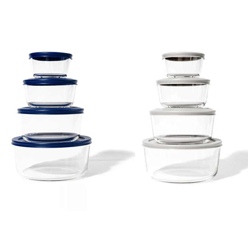 Contenant alimentaire Dimani, Bleu / gris