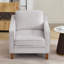 Chaise moderne rembourrée en tissu doux de 32 po Barton-1111871362