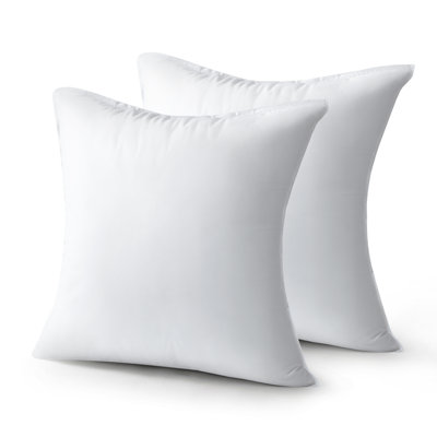 Set Of 2 Plush Pillow Inserts