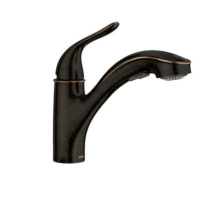 Moen Brecklyn Single-Handle Pull-Out Sprayer Kitchen Faucet with Power Clean Technology