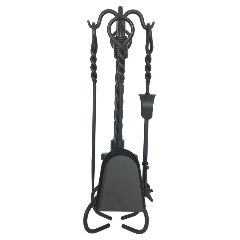 Ensemble d'outils de foyer en acier Danziel