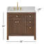 Meuble-lavabo simple 36 po avec miroir Lala-1037042096