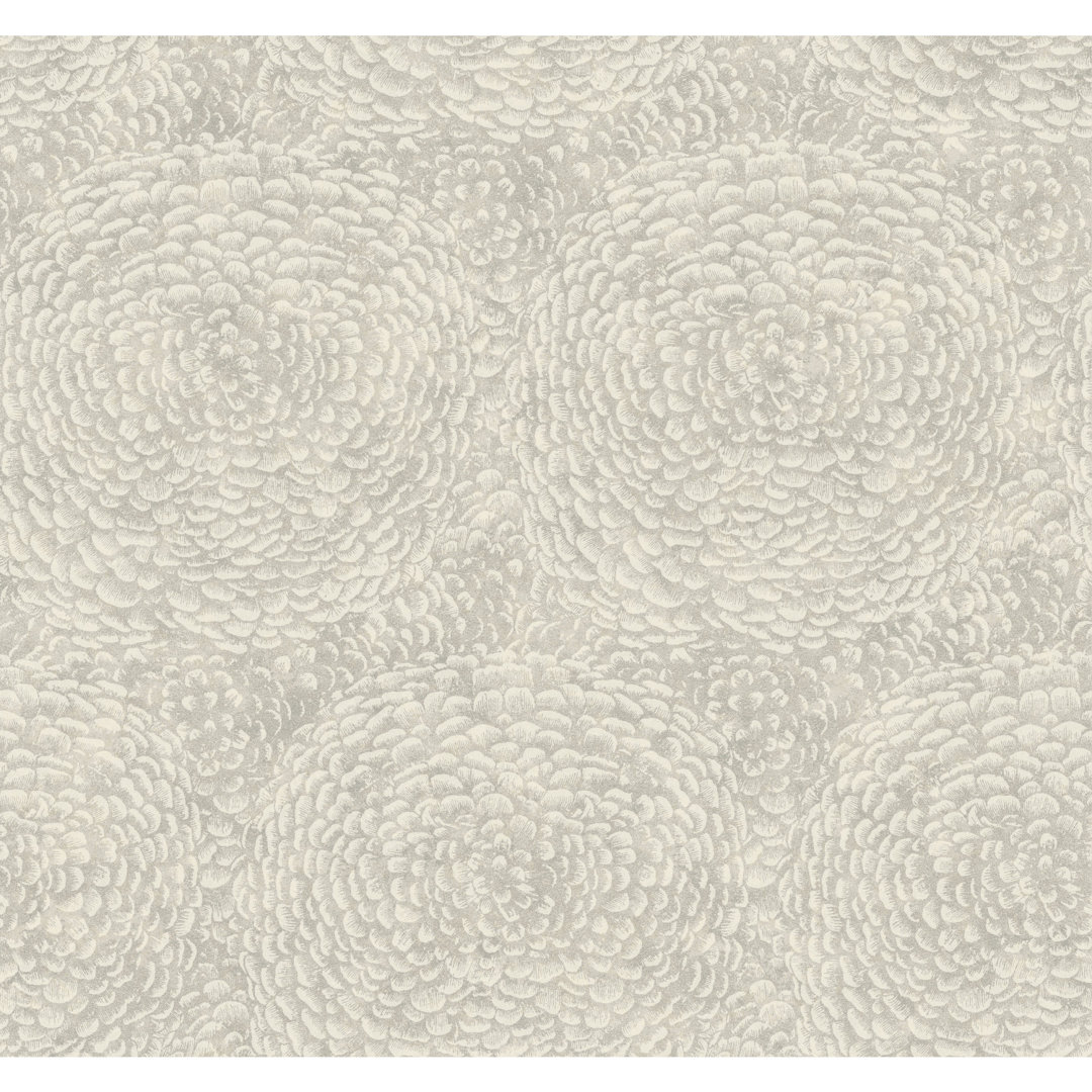 Floret Floral Double Roll York Wallcoverings 