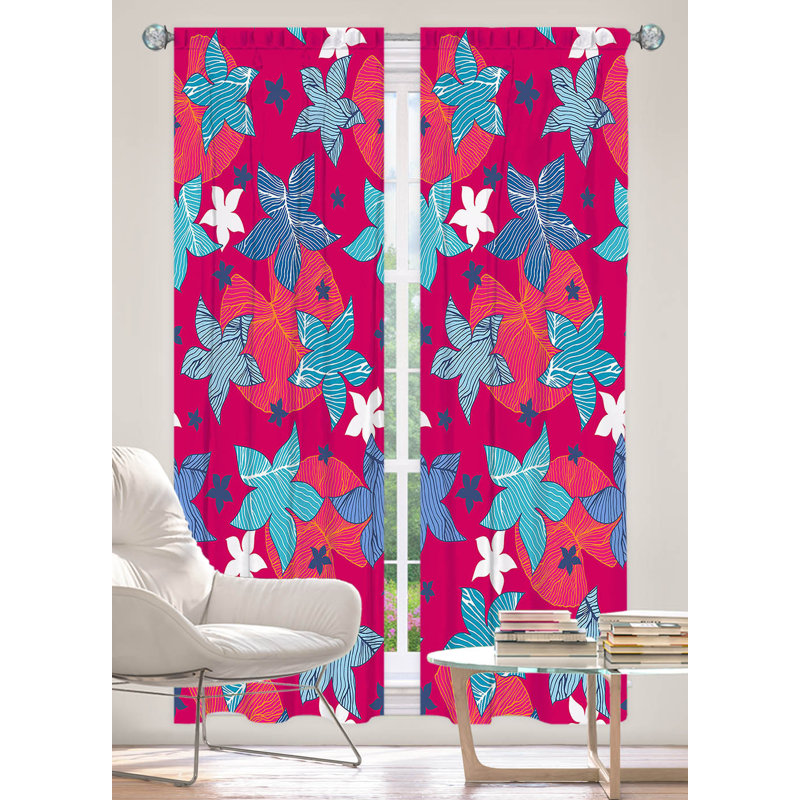 Rideau en polyester, L 20 po x L 52 po