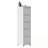 5 Drawers Metal Vertical File Cabinet with Lock on Wheels-1807428828