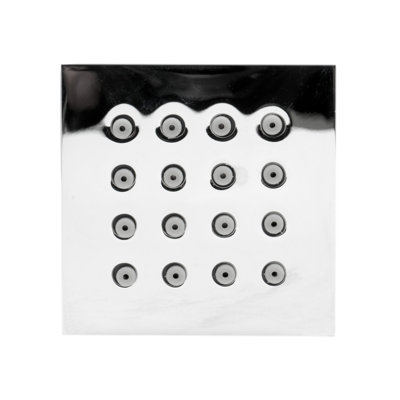 Pulvérisateur de corps de douche réglable carré