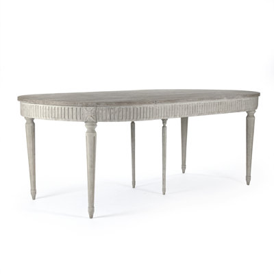 Martel Oval Solid Wood Dining Table