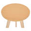 Modern Accent Table With Solid Wood Frame Top, Match Lounge Armchair For A Cozy Living Space, Compact Beside Bed, 15.76 In Depth, 17.68 Inches Tall Coordinate Sophisticated Space - Saving By Chair,