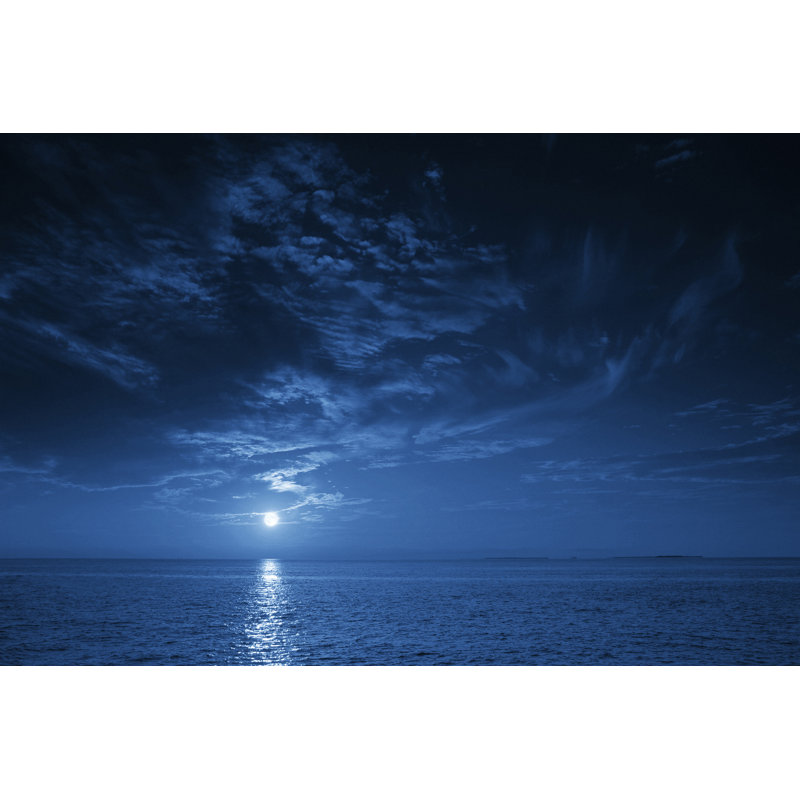 Calm Ocean by Ricardoreitmeyer - Wrapped Canvas Print, 81cm H x 122cm W