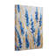 Plantes et fleurs, motif floral abstrait bleu et or-1843105771