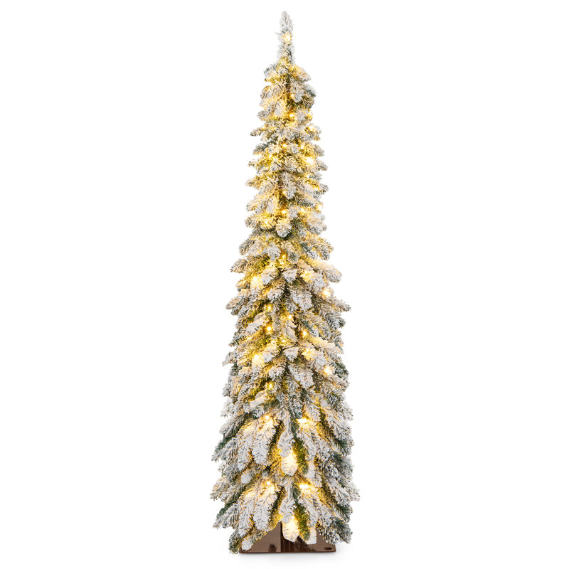 Arbre de Noël artificiel éclairé, 5 pi