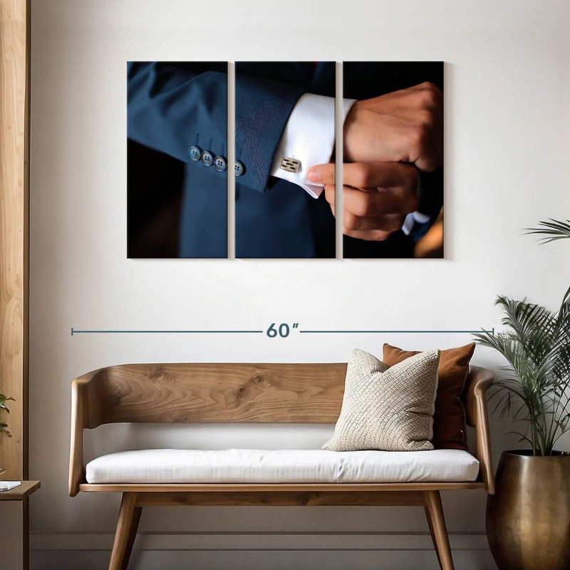 Shuttleworth Groom Cuff, 28" H x 45" W