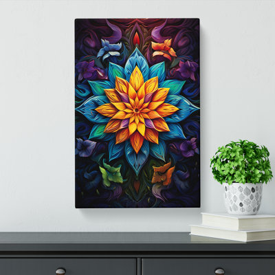 Mandala Conceptual No.3 - Wrapped Canvas