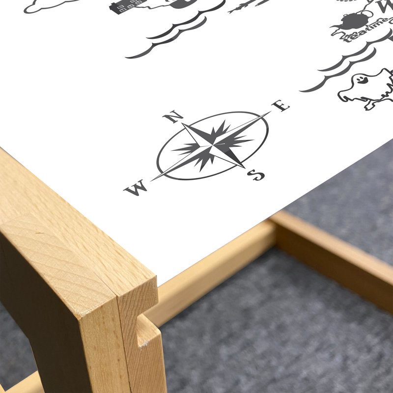 Jakale Sled Coffee Table, 40cm H x 91cm W x 62cm D