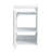 12-Inch Glossy White Bathroom Side Cabinet With Floating Design, Soft Close Hinges, And Easy Maintenance Of Close, Plywood For Storage-1948191079