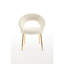 Meshea Dining Chair with Sleek Metal Legs-123099102-123099098