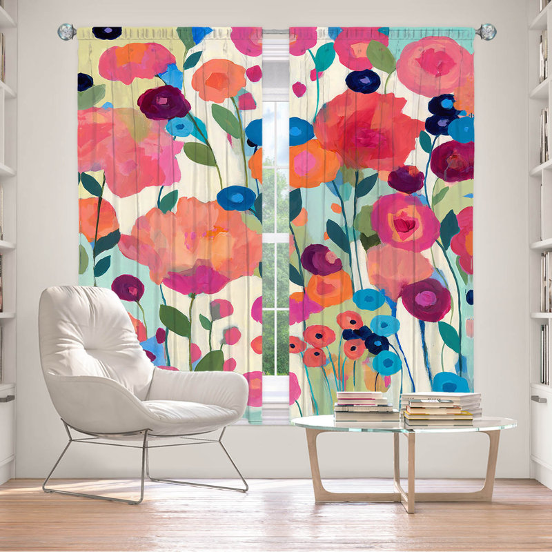 Room Darkening Curtain Pair, 40" W x 52" L