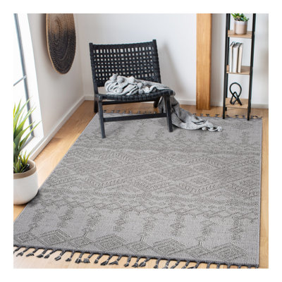 Tapis d'intérieur / extérieur blanc / blanc / blanc Collection 8X10