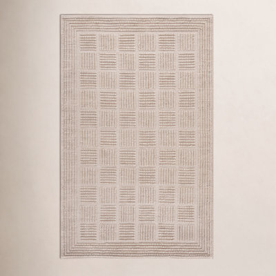 Hand-Woven Wool Rug