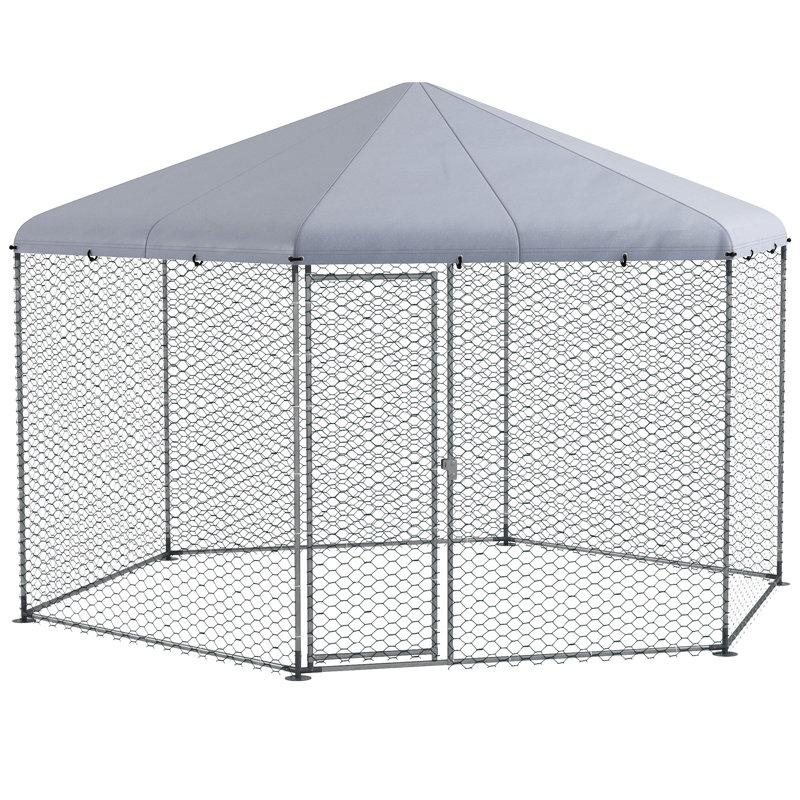 13.84m² Chicken Coop with Chicken Run For Up To 15 Chickens