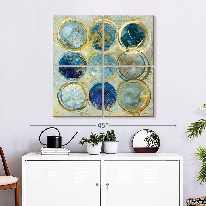 Alignment Gold, 32" H x 32" W