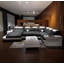 Canapé modulaire en cuir 6 pièces Wyncliff