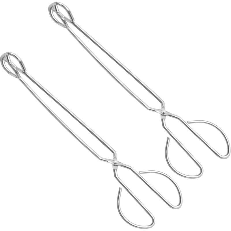 Ensemble de 2 pinces à ciseaux en acier inoxydable de 15 po pour griller