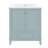 30" Green Bathroom Vanity Sink Combo | Solid Wood Frame Storage