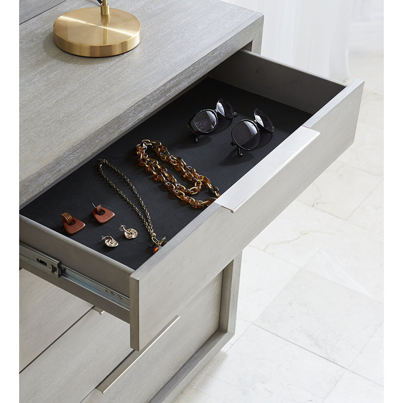 Commode à 5 tiroirs avec miroir Kleintank