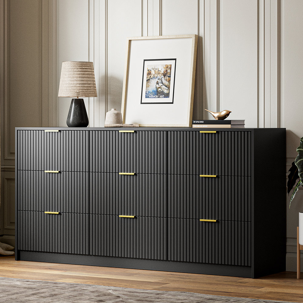 Mercer41 Aphan 63" W 9-Drawer Dresser only $222.29