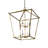 8 - Light Gold Lantern Pendant