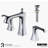 Karran Woodburn 8 In. Widespread 2-Handle Bathroom Faucet With Matching Pop-up Drain-62934976