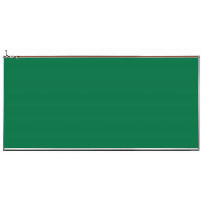 Tableau noir magnétique mural, Vert, 48 po x 96 po
