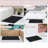 Schoenberger 2-Piece 100% Cotton Bath Rug with Spray Latex Non-Slip Backing Set -911388597