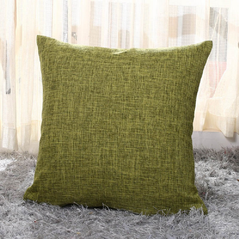 Alessandro Square Throw Cushion, Green